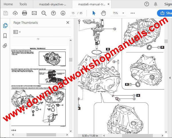 Mazda 6 Repair manual PDF
